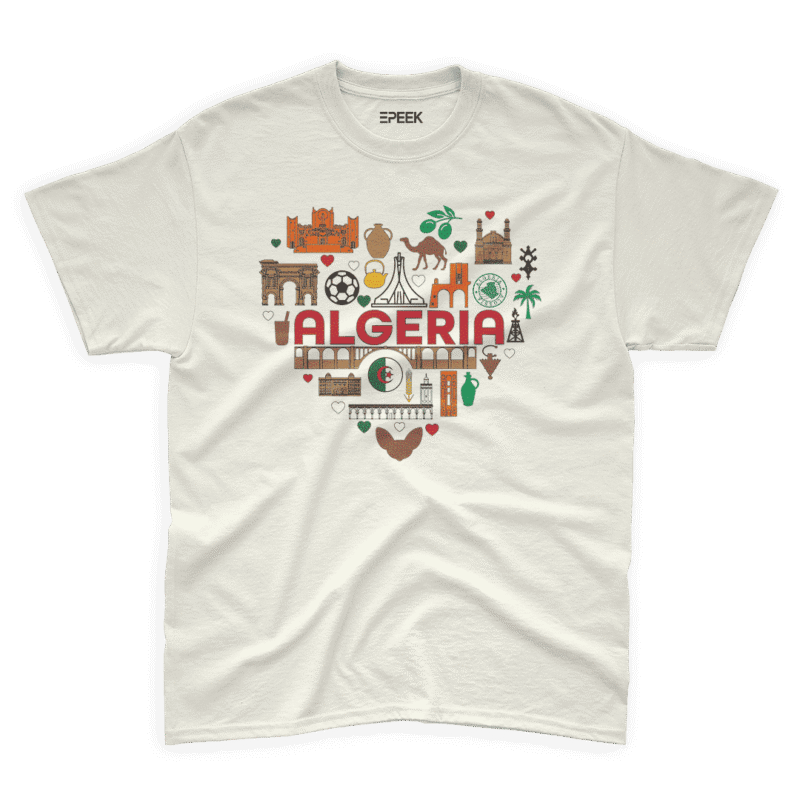 Love Algeria - T shirt – Image 2