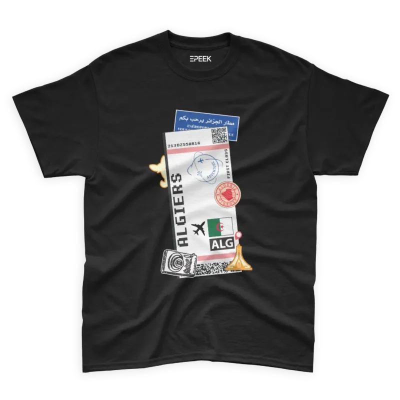 Boarding Pass DZ - T Shirt – Image 2